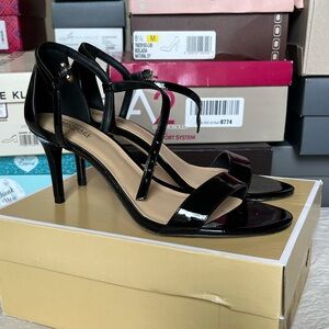 Michael Kors Black Strappy Heels